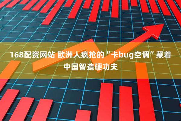 168配资网站 欧洲人疯抢的“卡bug空调”藏着中国智造硬功夫